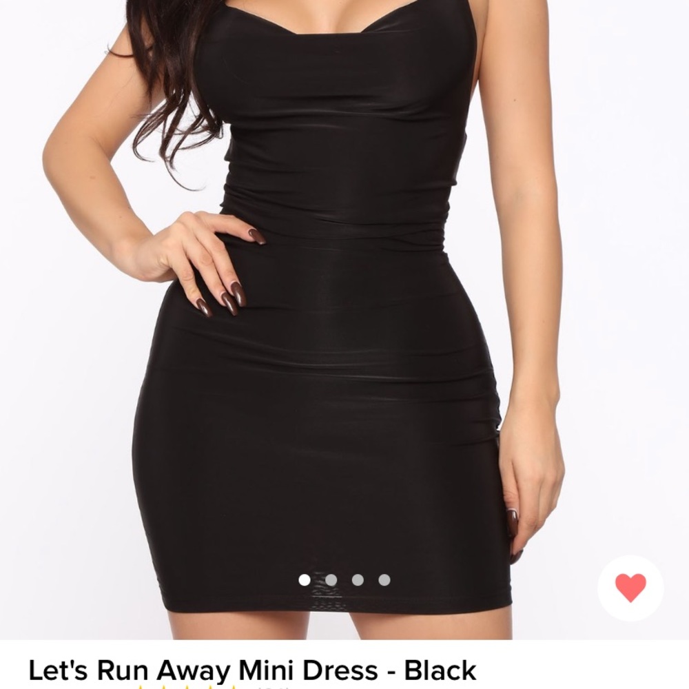 Let's Run Away Mini Dress FASHION NOVA NWT